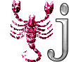 GIF animado (38649) Letra j escorpio