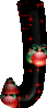 GIF animado (41190) Letra j navidad