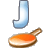 GIF animado (35779) Letra j ping pong