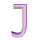 GIF animado (44920) Letra j rosa