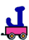 GIF animado (40099) Letra j vagon tren