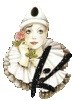 GIF animado (32783) Letra k arlequin