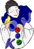 GIF animado (42912) Letra k arlequin