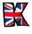 GIF animado (42525) Letra k bandera inglaterra