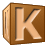 GIF animado (39316) Letra k cubo letra