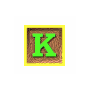 GIF animado (39352) Letra k dado letras
