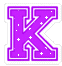 GIF animado (45127) Letra k deporte