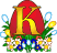 GIF animado (36666) Letra k huevo pascua