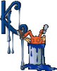 GIF animado (43738) Letra k pintor
