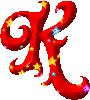 GIF animado (44166) Letra k roja