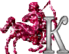 GIF animado (38840) Letra k sagitario