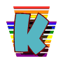 GIF animado (40180) Letra k sesentera