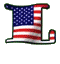 GIF animado (42490) Letra l bandera estados unidos