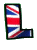 GIF animado (42526) Letra l bandera inglaterra