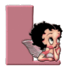 GIF animado (35881) Letra l betty boop