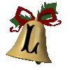 GIF animado (40870) Letra l campana navidad