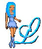 GIF animado (36036) Letra l dollz