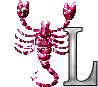 GIF animado (38651) Letra l escorpio