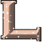 GIF animado (33238) Letra l glitter salmon