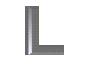 GIF animado (35338) Letra l metalizada