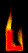 GIF animado (37738) Letra l roja ardiendo