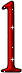 GIF animado (44139) Letra l roja decoracion