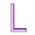 GIF animado (44922) Letra l rosa