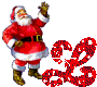 GIF animado (41542) Letra l santa claus