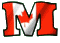 GIF animado (42455) Letra m bandera canada