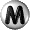 GIF animado (32449) Letra m boton gris
