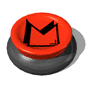 GIF animado (32500) Letra m boton rojo