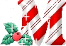 GIF animado (41103) Letra m caramelos navidad