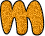 GIF animado (31905) Letra m hamster