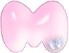 GIF animado (30632) Letra m mariposita