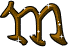 GIF animado (35177) Letra m marron