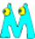 GIF animado (38980) Letra m ninos