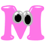 GIF animado (39860) Letra m ninos