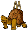 GIF animado (32201) Letra m tortuga