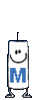 GIF animado (36797) Letra m velita