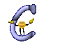 GIF animado (36463) Letra mayuscula c smilies