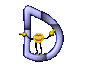 GIF animado (36464) Letra mayuscula d smilies