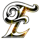 GIF animado (34190) Letra mayuscula e glitter negra