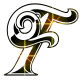 GIF animado (41673) Letra mayuscula f negra