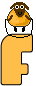 GIF animado (31391) Letra mayuscula f oveja