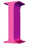 GIF animado (45074) Letra mayuscula i d rosa