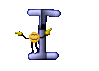 GIF animado (36469) Letra mayuscula i smilies