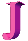GIF animado (45075) Letra mayuscula j d rosa