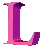 GIF animado (45077) Letra mayuscula l d rosa