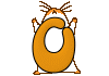 GIF animado (31920) Letra mayuscula o hamster