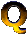 GIF animado (41754) Letra mayuscula q ardiendo
